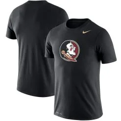 Nike Men's Black Florida State Seminoles School Logo Legend Performance T-Shirt