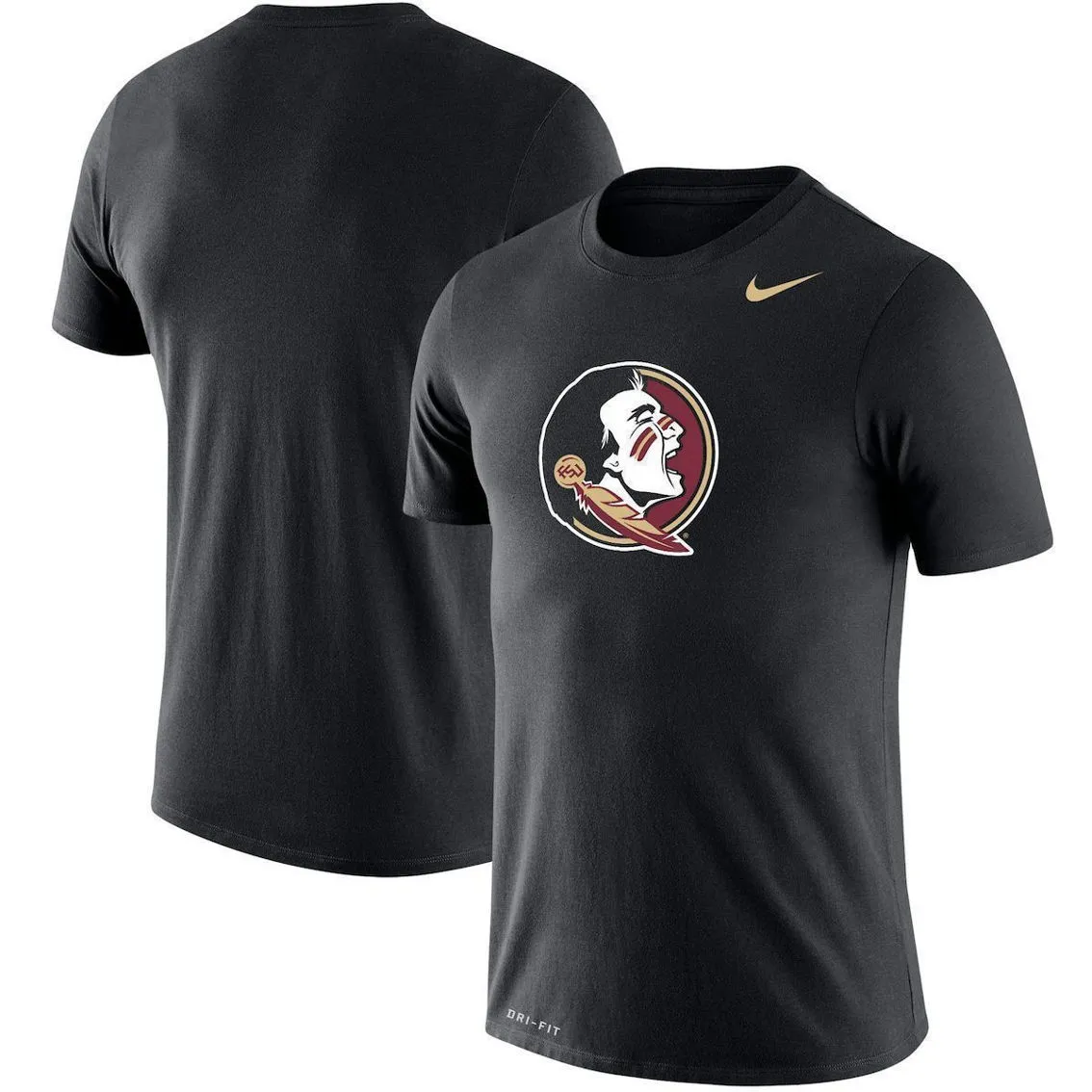 Nike Men's Black Florida State Seminoles School Logo Legend Performance T-Shirt 1 Nike Men's Black Florida State Seminoles School Logo Legend Performance T-Shirt