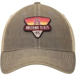 Legacy Athletic Men's Gray Arizona State Sun Devils Legacy Point Old Favorite Trucker Snapback Hat -Arizona State Sun Devils Shop DSCO1137455723 1927 ALT2