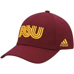 Adidas Men's Maroon Arizona State Sun Devils Team Flex Hat