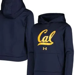 Under Armour Youth Navy Cal Bears Logo Pullover Hoodie