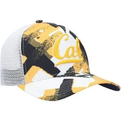 '47 Men's White Cal Bears Block Party Trucker Snapback Hat -Arizona State Sun Devils Shop DSCO1137485049 3550 ALT3