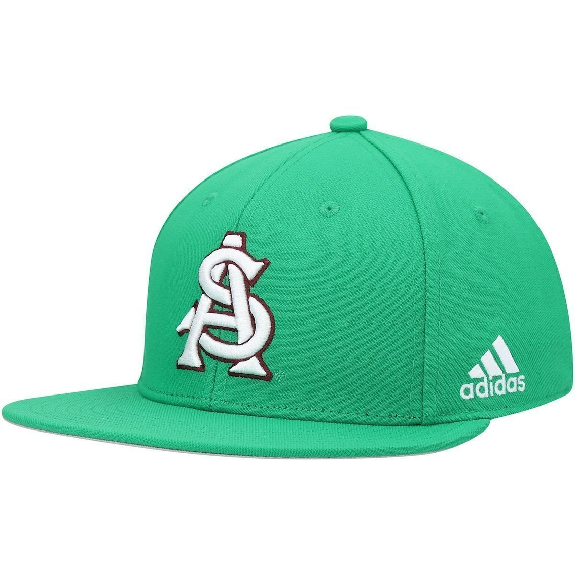 Adidas Men's Green Arizona State Sun Devils On-Field Baseball Fitted Hat 1 Adidas Men's Green Arizona State Sun Devils On-Field Baseball Fitted Hat