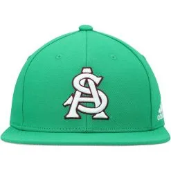Adidas Men's Green Arizona State Sun Devils On-Field Baseball Fitted Hat 6 Adidas Men's Green Arizona State Sun Devils On-Field Baseball Fitted Hat -Arizona State Sun Devils Shop DSCO1137485352 2041 ALT2