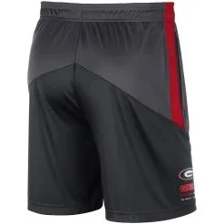 Men's Nike Charcoal/Black Georgia Bulldogs Team Performance Knit Shorts -Arizona State Sun Devils Shop DSCO1137485493 CKZW ALT3