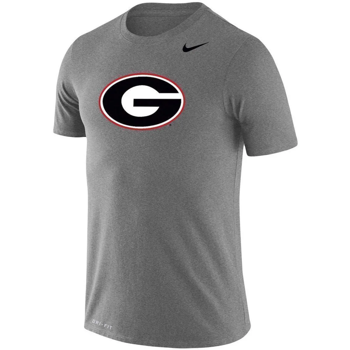 Nike Men's Heathered Gray Georgia Bulldogs School Logo Legend Performance T-Shirt 3 Nike Men's Heathered Gray Georgia Bulldogs School Logo Legend Performance T-Shirt - Image 3