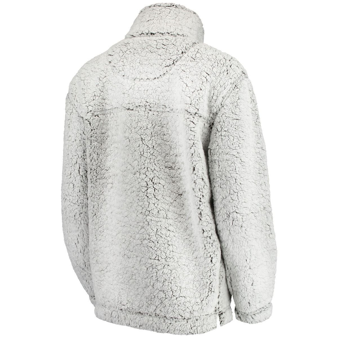 Boxercraft Women's Gray Arizona State Sun Devils Sherpa Super-Soft Quarter-Zip Pullover Jacket 4 Boxercraft Women's Gray Arizona State Sun Devils Sherpa Super-Soft Quarter-Zip Pullover Jacket - Image 4