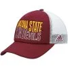 Adidas Men's Maroon/White Arizona State Sun Devils Wave Foam Trucker Snapback Hat