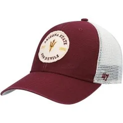 '47 Men's Maroon Arizona State Sun Devils Howell MVP Trucker Snapback Hat