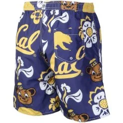 Wes & Willy Men's Navy Cal Bears Floral Volley Logo Swim Trunks 7 Wes & Willy Men's Navy Cal Bears Floral Volley Logo Swim Trunks -Arizona State Sun Devils Shop DSCO1137749264 1320 ALT3