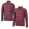 Colosseum Men's Maroon Arizona State Sun Devils Tivo Quarter-Zip Jacket