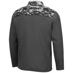 Men's Colosseum Charcoal Georgia Southern Eagles OHT Military Appreciation Digi Camo Full-Zip Jacket -Arizona State Sun Devils Shop DSCO1137749757 1904 ALT3