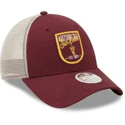 New Era Women's Maroon Arizona State Sun Devils Retro State Trucker 9FORTY Snapback Hat -Arizona State Sun Devils Shop DSCO1137749921 2882 ALT3