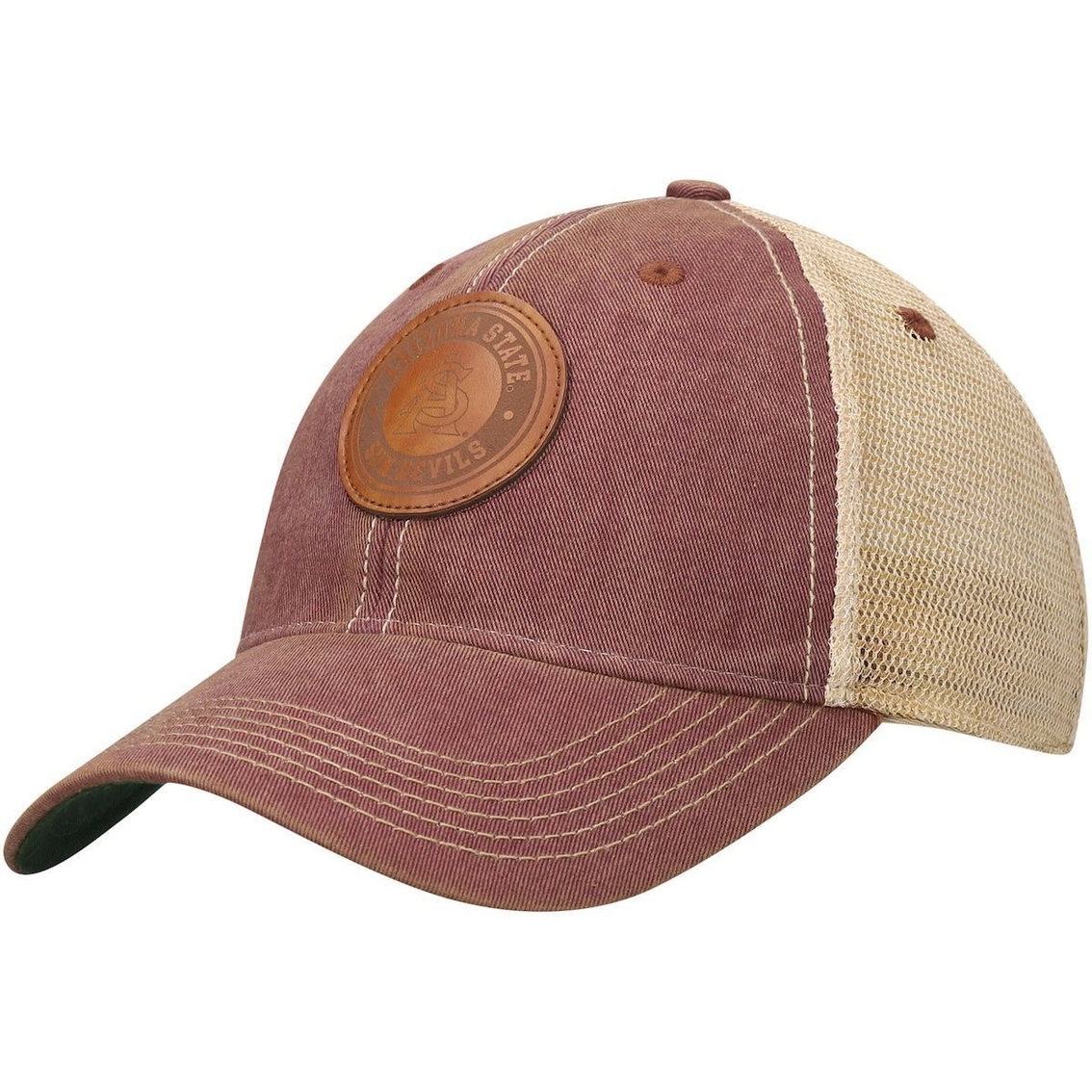 Legacy Athletic Men's Maroon Arizona State Sun Devils Target Old Favorite Trucker Snapback Hat 2 Legacy Athletic Men's Maroon Arizona State Sun Devils Target Old Favorite Trucker Snapback Hat - Image 2