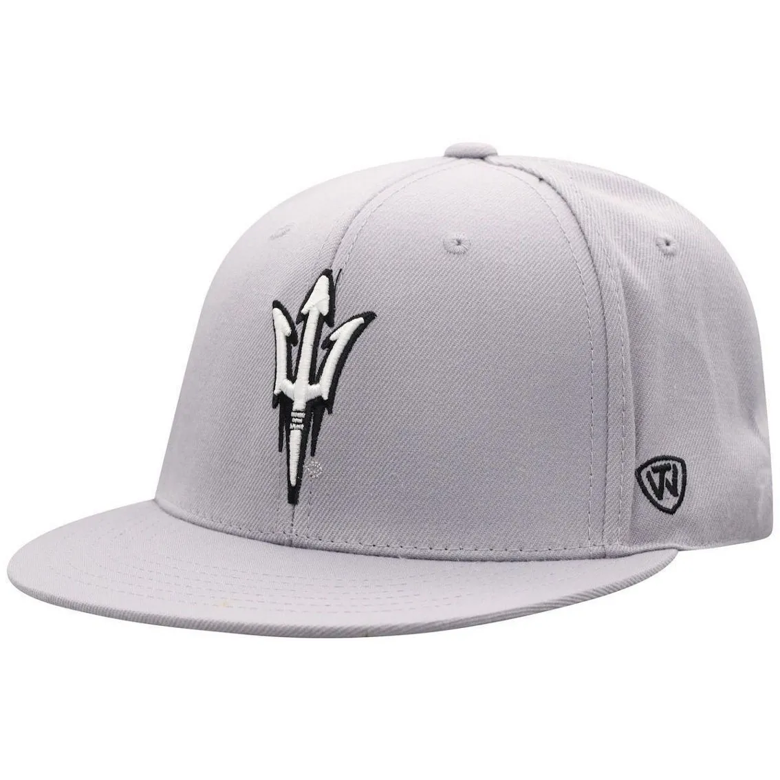 Top Of The World Men's Gray Arizona State Sun Devils Fitted Hat 1 Top Of The World Men's Gray Arizona State Sun Devils Fitted Hat