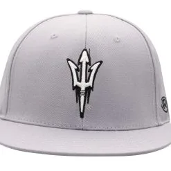 Top Of The World Men's Gray Arizona State Sun Devils Fitted Hat 7 Top Of The World Men's Gray Arizona State Sun Devils Fitted Hat -Arizona State Sun Devils Shop DSCO1137813957 1927 ALT3
