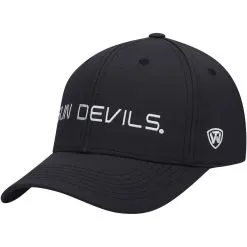 Top Of The World Women's Black Arizona State Sun Devils Secret Adjustable Hat