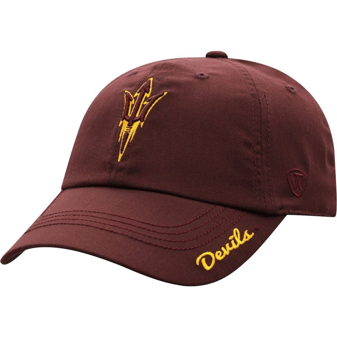 Top Of The World Women's Maroon Arizona State Sun Devils Adjustable Hat 1 Top Of The World Women's Maroon Arizona State Sun Devils Adjustable Hat