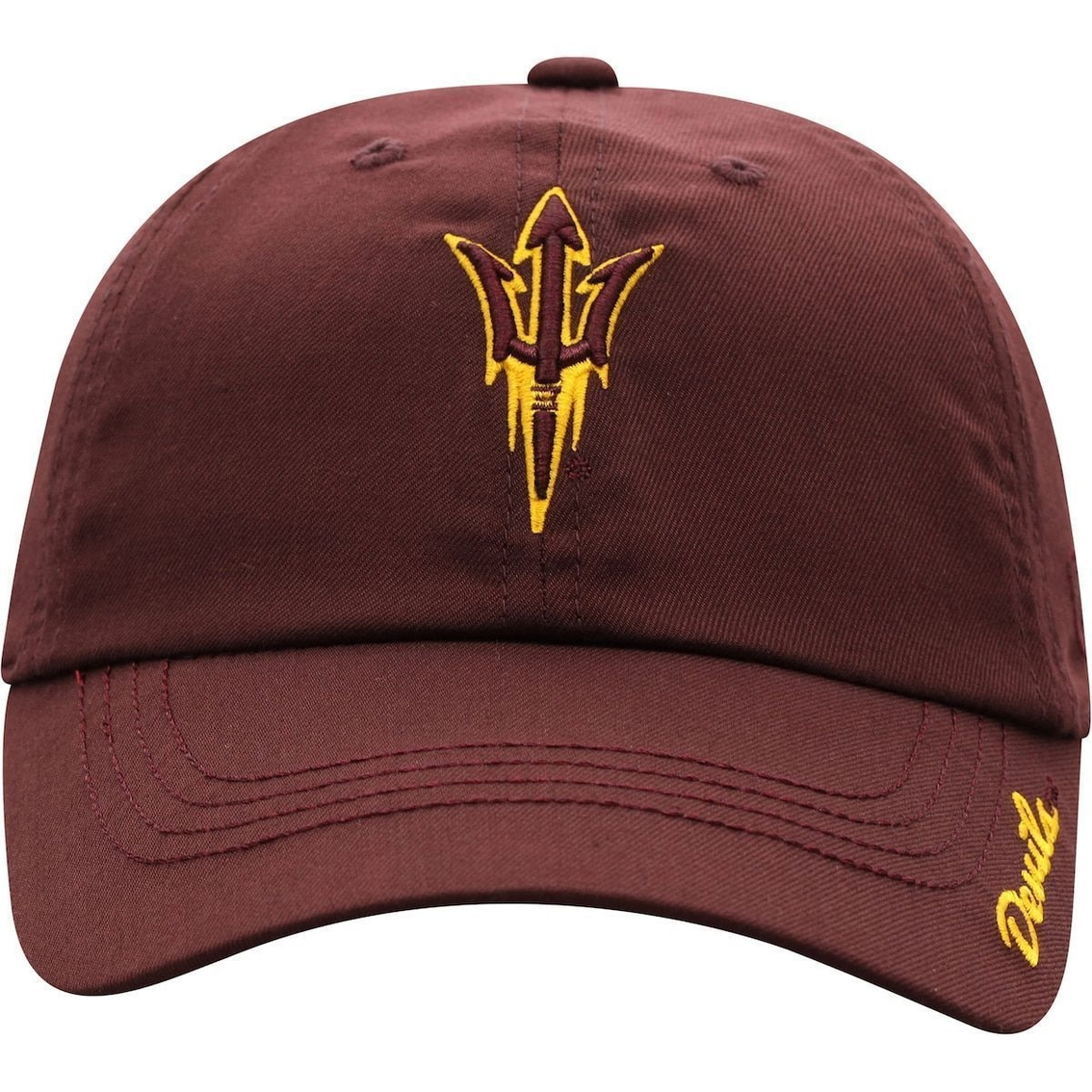 Top Of The World Women's Maroon Arizona State Sun Devils Adjustable Hat 3 Top Of The World Women's Maroon Arizona State Sun Devils Adjustable Hat - Image 3