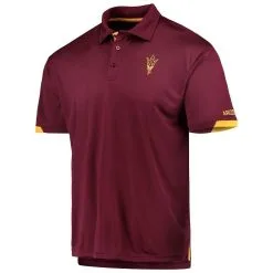 Colosseum Men's Maroon Arizona State Sun Devils Santry Polo -Arizona State Sun Devils Shop DSCO1138395962 2882 ALT2