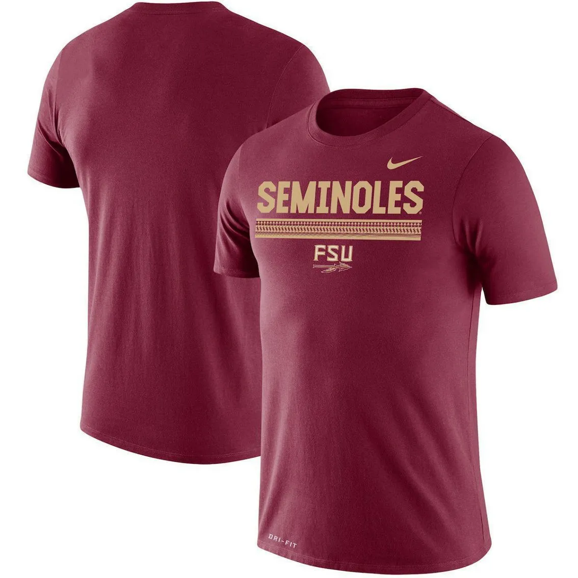 Nike Men's Garnet Florida State Seminoles Team DNA Legend Performance T-Shirt 1 Nike Men's Garnet Florida State Seminoles Team DNA Legend Performance T-Shirt