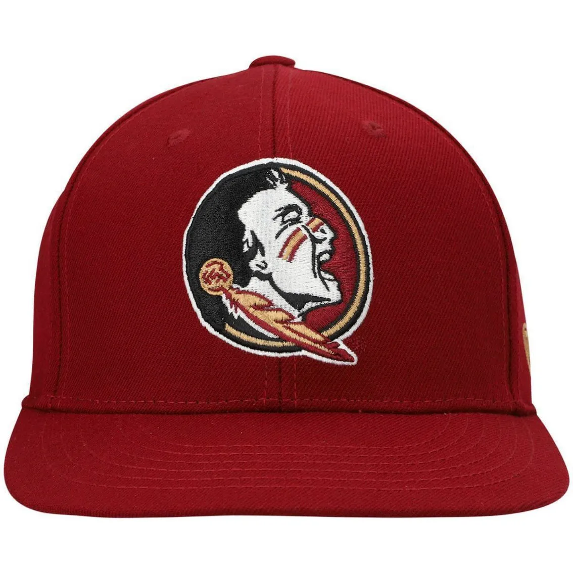 Top Of The World Men's Garnet Florida State Seminoles Team Color Fitted Hat 3 Top Of The World Men's Garnet Florida State Seminoles Team Color Fitted Hat - Image 3