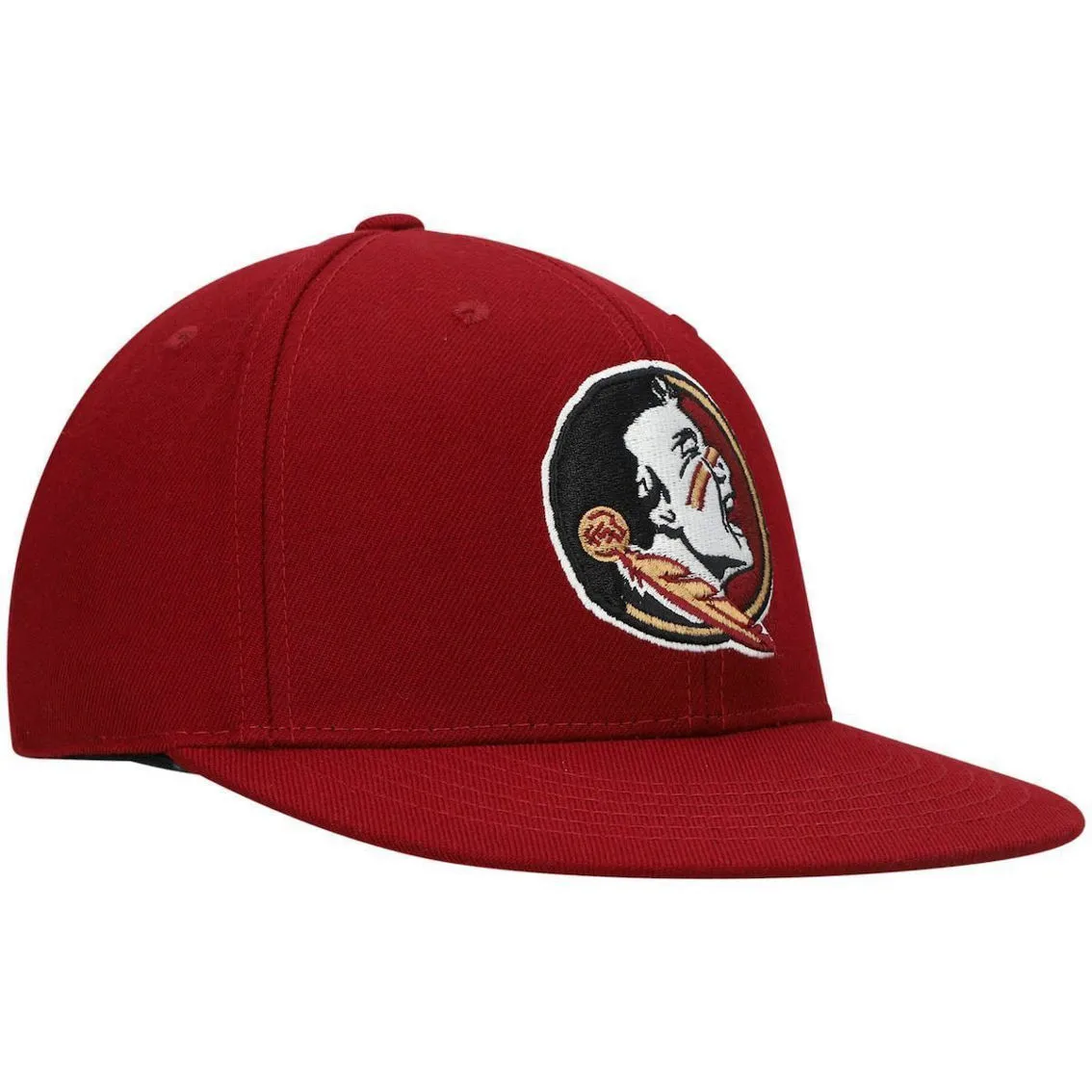 Top Of The World Men's Garnet Florida State Seminoles Team Color Fitted Hat 4 Top Of The World Men's Garnet Florida State Seminoles Team Color Fitted Hat - Image 4