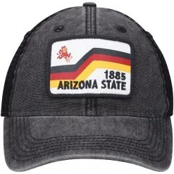 Legacy Athletic Men's Black Arizona State Sun Devils Sun & Bars Dashboard Trucker Snapback Hat 6 Legacy Athletic Men's Black Arizona State Sun Devils Sun & Bars Dashboard Trucker Snapback Hat -Arizona State Sun Devils Shop DSCO1138408645 1007 ALT2