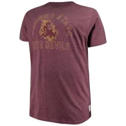 Original Retro Brand Men's Maroon Arizona State Sun Devils Big & Tall Mock Twist T-Shirt 6 Original Retro Brand Men's Maroon Arizona State Sun Devils Big & Tall Mock Twist T-Shirt -Arizona State Sun Devils Shop DSCO1138725625 2882 ALT2