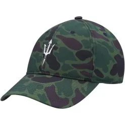 Adidas Men's Camo Arizona State Sun Devils Military Appreciation Slouch Primegreen Adjustable Hat