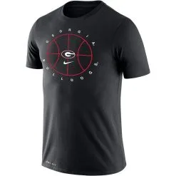 Nike Men's Black Georgia Bulldogs Basketball Icon Legend Performance T-Shirt -Arizona State Sun Devils Shop DSCO1139602635 1007 ALT2