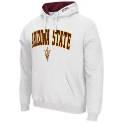 Colosseum Men's White Arizona State Sun Devils Arch & Logo 3.0 Pullover Hoodie 6 Colosseum Men's White Arizona State Sun Devils Arch & Logo 3.0 Pullover Hoodie -Arizona State Sun Devils Shop DSCO1139622479 3550 ALT2