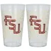 Indigo Falls Florida State Seminoles 24oz. Two-Pack Tritan Floral Tumbler Set
