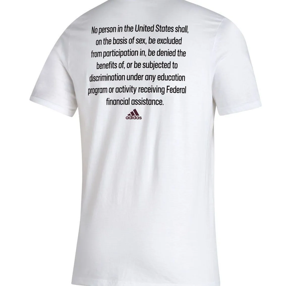 Men's Adidas White Arizona State Sun Devils More Is Possible Amplifier T-Shirt 4 Men's Adidas White Arizona State Sun Devils More Is Possible Amplifier T-Shirt - Image 4