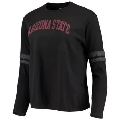 Original Retro Brand Women's Black Arizona State Sun Devils Vault Vintage Stripe Long Sleeve T-Shirt 6 Original Retro Brand Women's Black Arizona State Sun Devils Vault Vintage Stripe Long Sleeve T-Shirt -Arizona State Sun Devils Shop DSCO1140297784 1007 ALT2