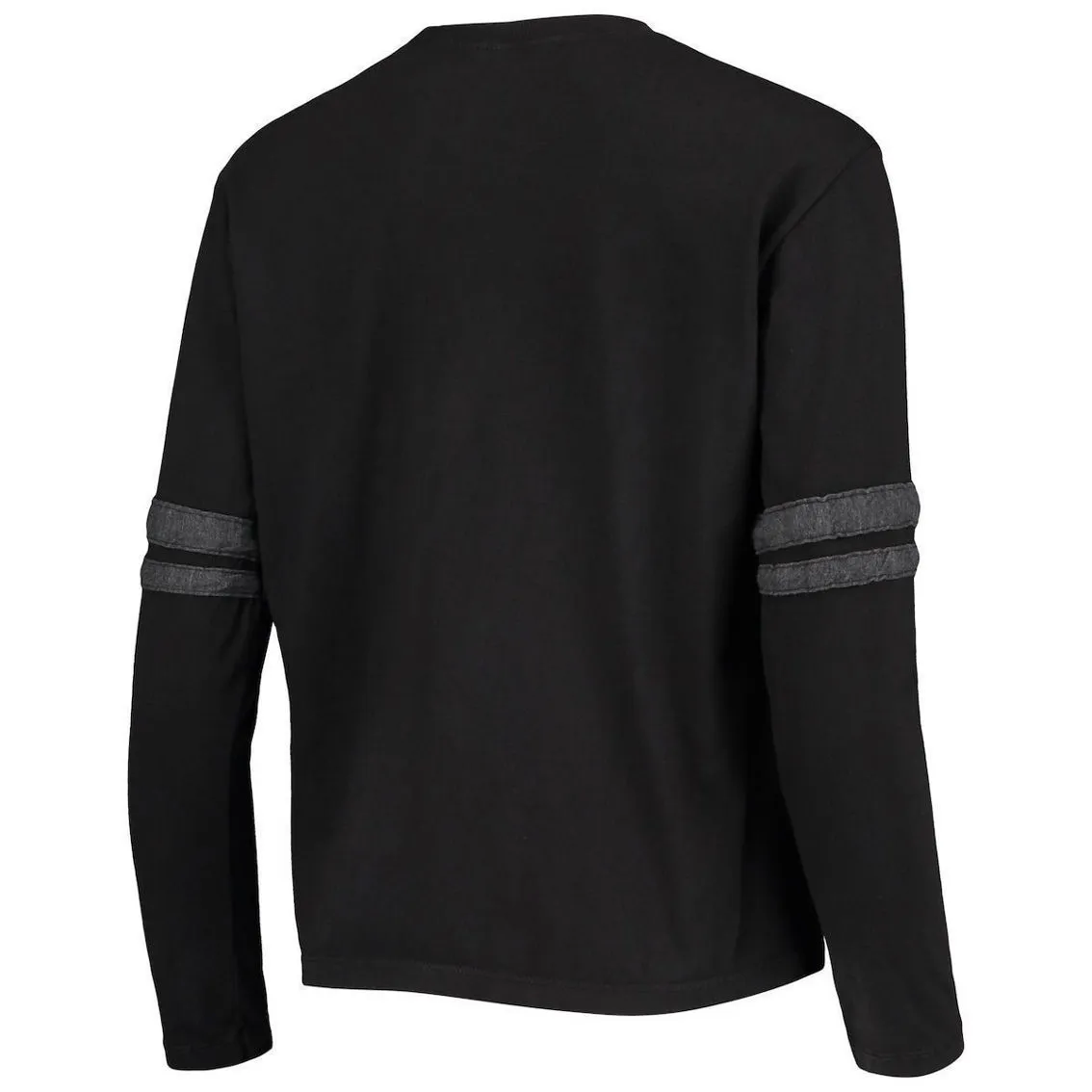 Original Retro Brand Women's Black Arizona State Sun Devils Vault Vintage Stripe Long Sleeve T-Shirt 4 Original Retro Brand Women's Black Arizona State Sun Devils Vault Vintage Stripe Long Sleeve T-Shirt - Image 4