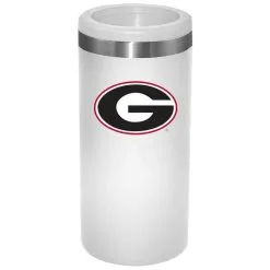 The Memory Company Georgia Bulldogs Team Logo 12oz. Slim Can Holder