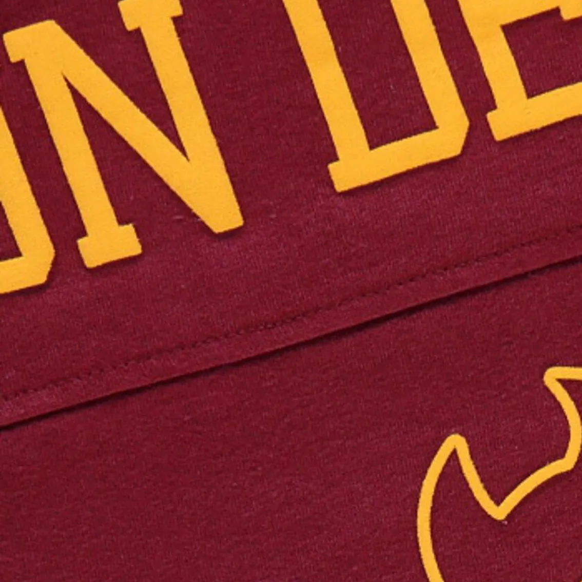 Pressbox Women's Maroon Arizona State Sun Devils The Big Shirt Oversized Long Sleeve T-Shirt 4 Pressbox Women's Maroon Arizona State Sun Devils The Big Shirt Oversized Long Sleeve T-Shirt - Image 4