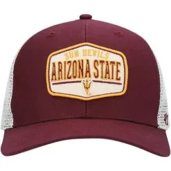 '47 Men's Maroon Arizona State Sun Devils Shumay MVP Trucker Snapback Hat -Arizona State Sun Devils Shop DSCO1140607102 2882 ALT2