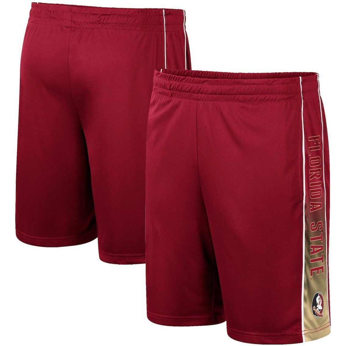 Men's Colosseum Garnet Florida State Seminoles Lazarus Shorts 2 Men's Colosseum Garnet Florida State Seminoles Lazarus Shorts - Image 2
