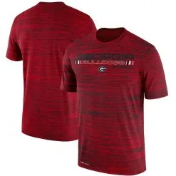 Nike Men's Red Georgia Bulldogs Team Velocity Legend Performance T-Shirt