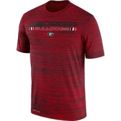 Nike Men's Red Georgia Bulldogs Team Velocity Legend Performance T-Shirt -Arizona State Sun Devils Shop DSCO1140608422 2910 ALT2