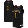 Adidas Men's #1 Black Arizona State Sun Devils Reverse Retro Jersey
