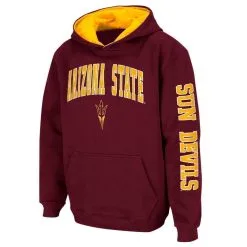 Colosseum Youth Maroon Arizona State Sun Devils 2-Hit Team Pullover Hoodie 6 Colosseum Youth Maroon Arizona State Sun Devils 2-Hit Team Pullover Hoodie -Arizona State Sun Devils Shop DSCO1141389117 2882 ALT2