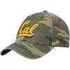 '47 Men's Camo Cal Bears Clean Up Core Adjustable Hat