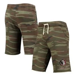 Alternative Apparel Men's Camo Florida State Seminoles Victory Lounge Shorts