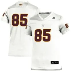 Adidas Youth #85 White Arizona State Sun Devils Team Replica Football Jersey