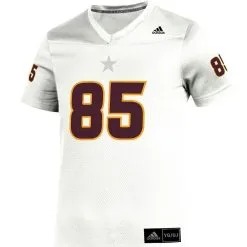 Adidas Youth #85 White Arizona State Sun Devils Team Replica Football Jersey 6 Adidas Youth #85 White Arizona State Sun Devils Team Replica Football Jersey -Arizona State Sun Devils Shop DSCO1142287937 3550 ALT2