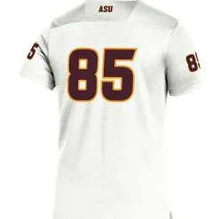 Adidas Youth #85 White Arizona State Sun Devils Team Replica Football Jersey 7 Adidas Youth #85 White Arizona State Sun Devils Team Replica Football Jersey -Arizona State Sun Devils Shop DSCO1142287937 3550 ALT3