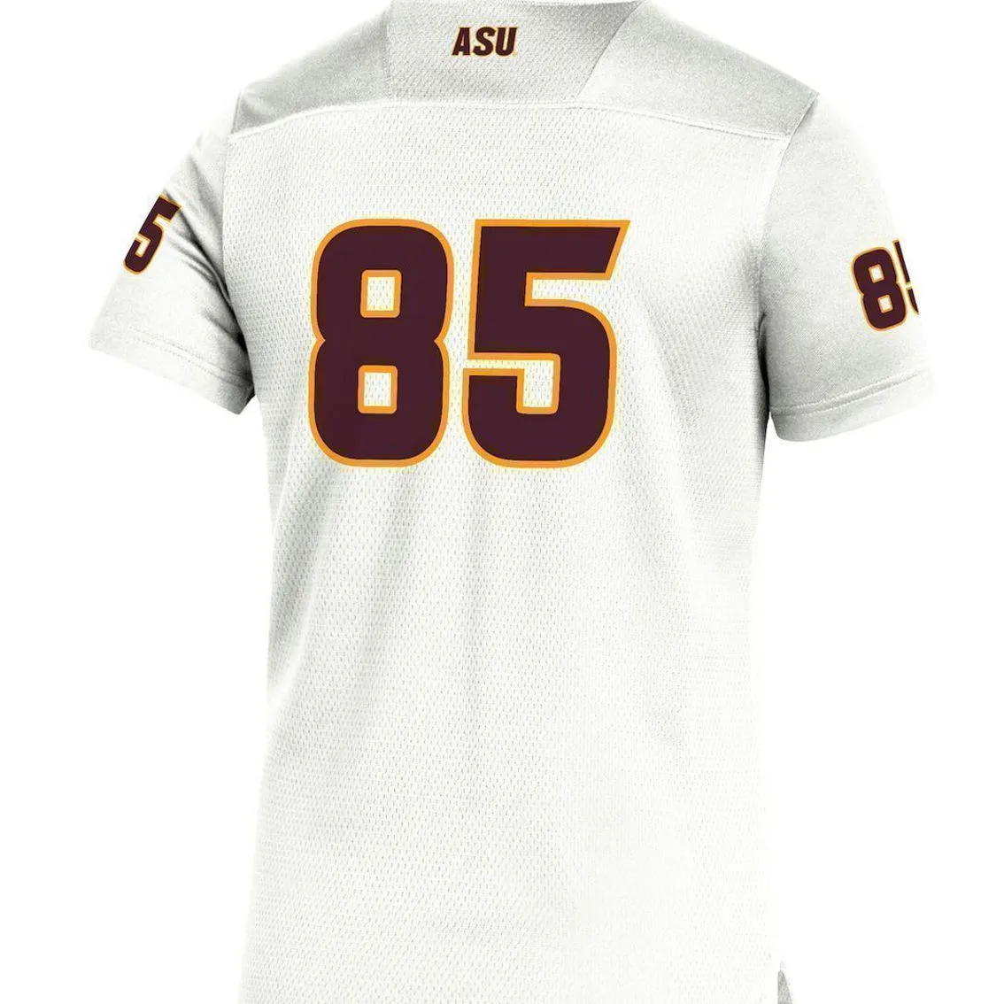 Adidas Youth #85 White Arizona State Sun Devils Team Replica Football Jersey 4 Adidas Youth #85 White Arizona State Sun Devils Team Replica Football Jersey - Image 4